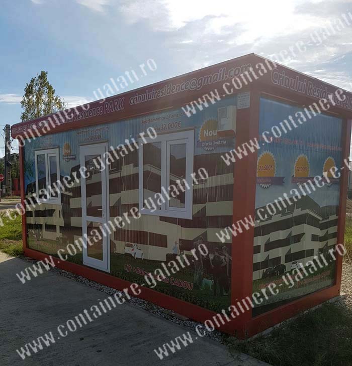 containere magazin chiosc Alba